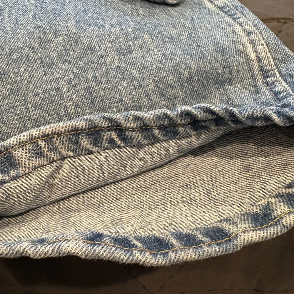 Wrangler Denim Jeans Men’s Size 33x30 Made in the USA Straight Leg - Picture 14 of 16